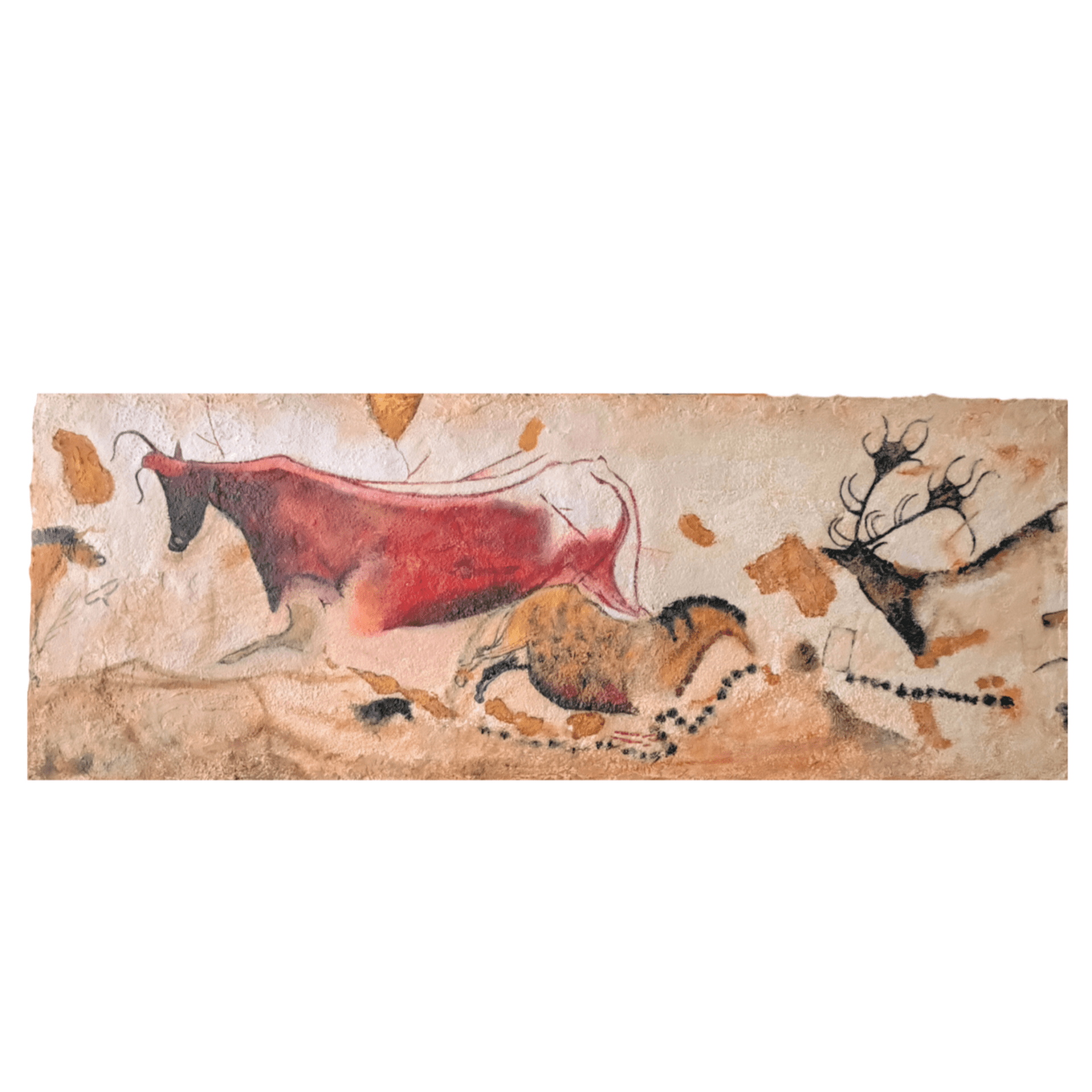 Uro, caballo y reno - Cueva de Lascaux, Dordoña (Francia) - 5