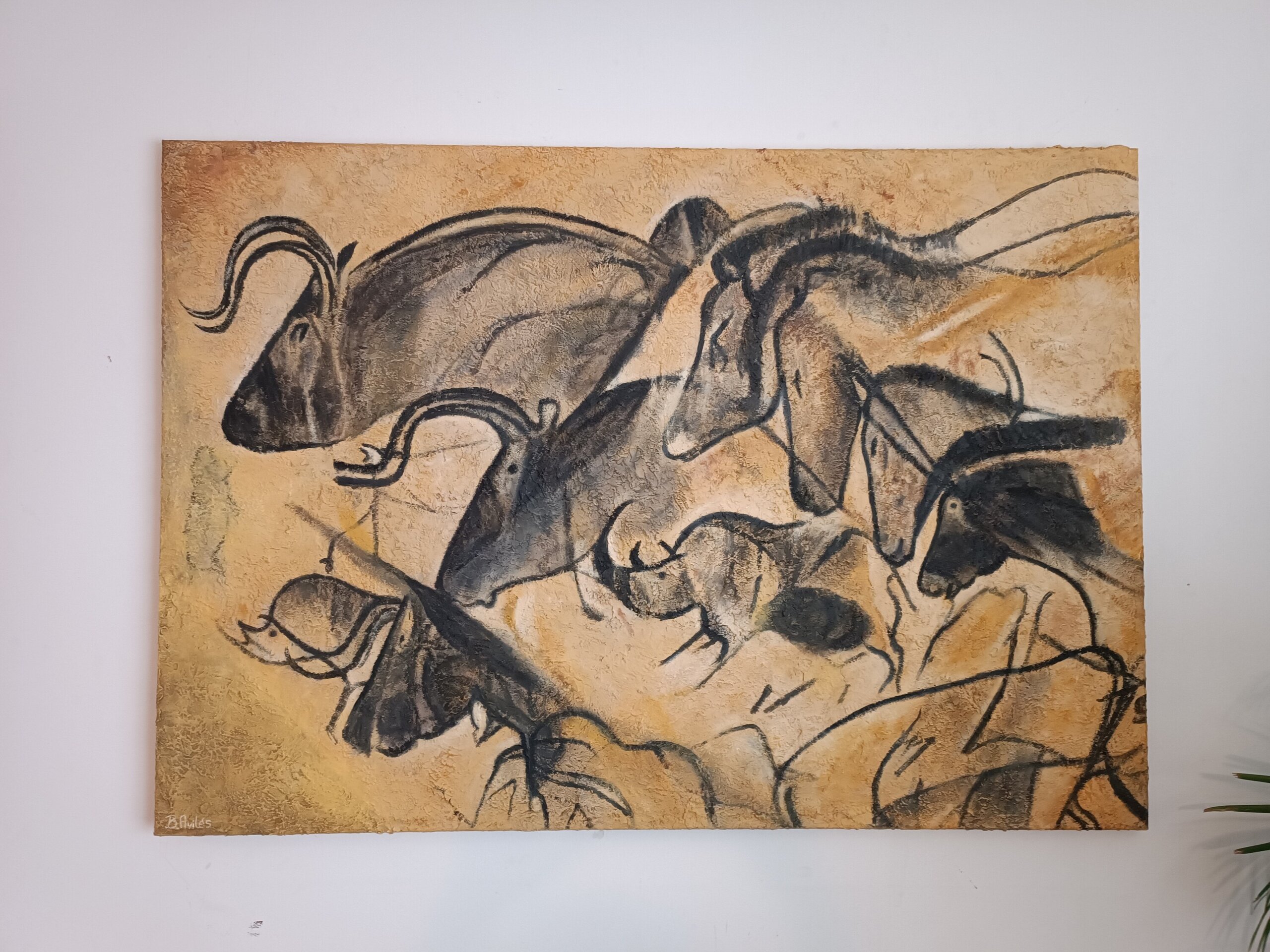 Friso de los Caballos- Cueva de Chauvet Ardèche (Francia) - 2