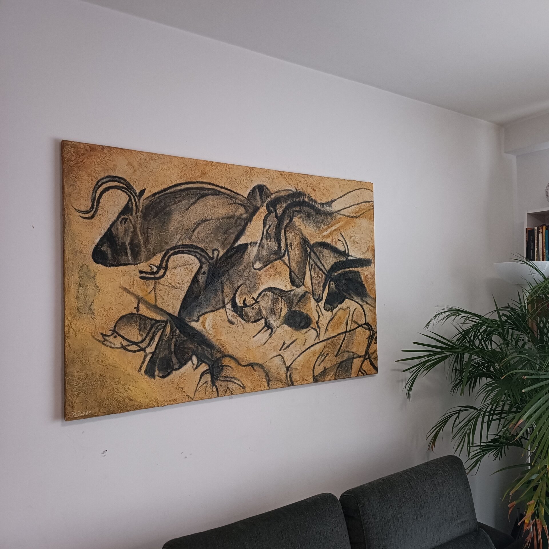 Friso de los Caballos- Cueva de Chauvet Ardèche (Francia) - 1