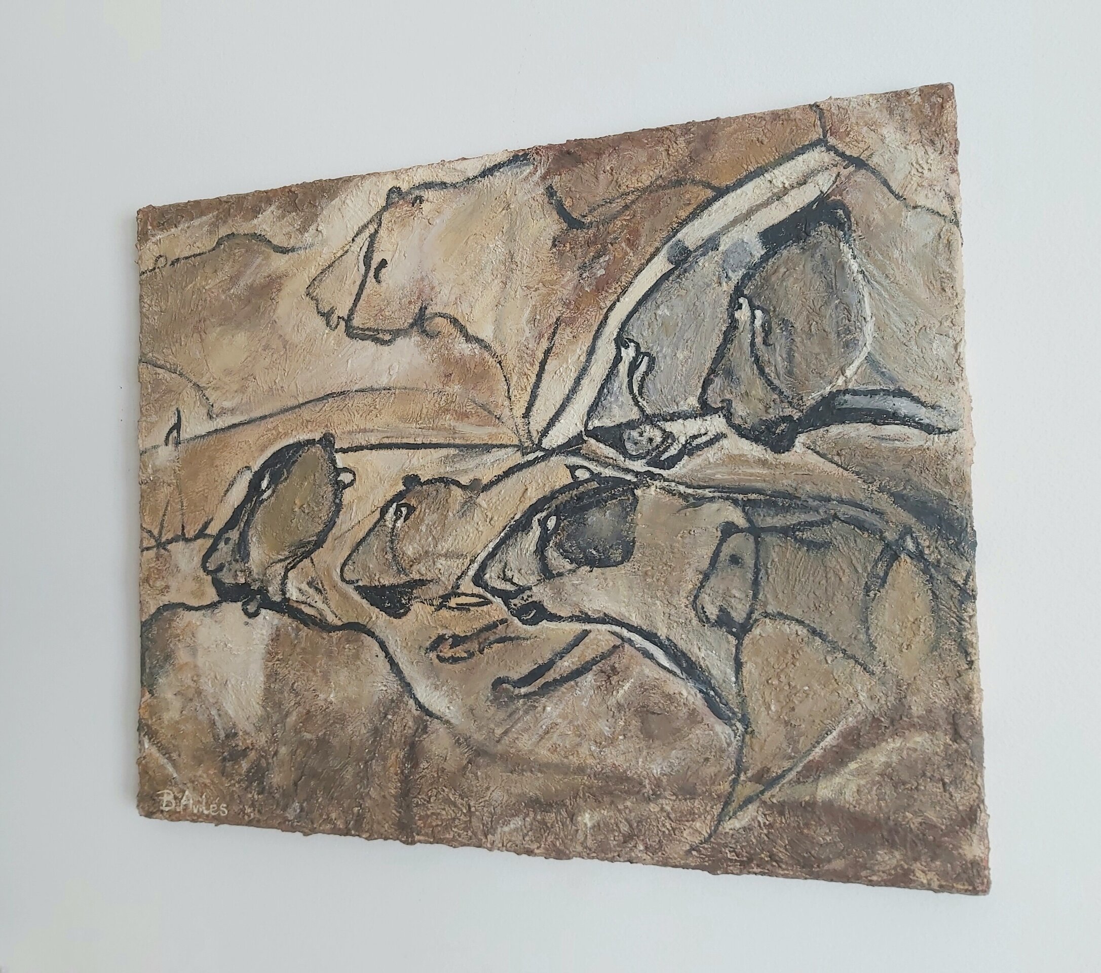 Leones -Cueva de Chauvet, Ardeche (Francia) - 2