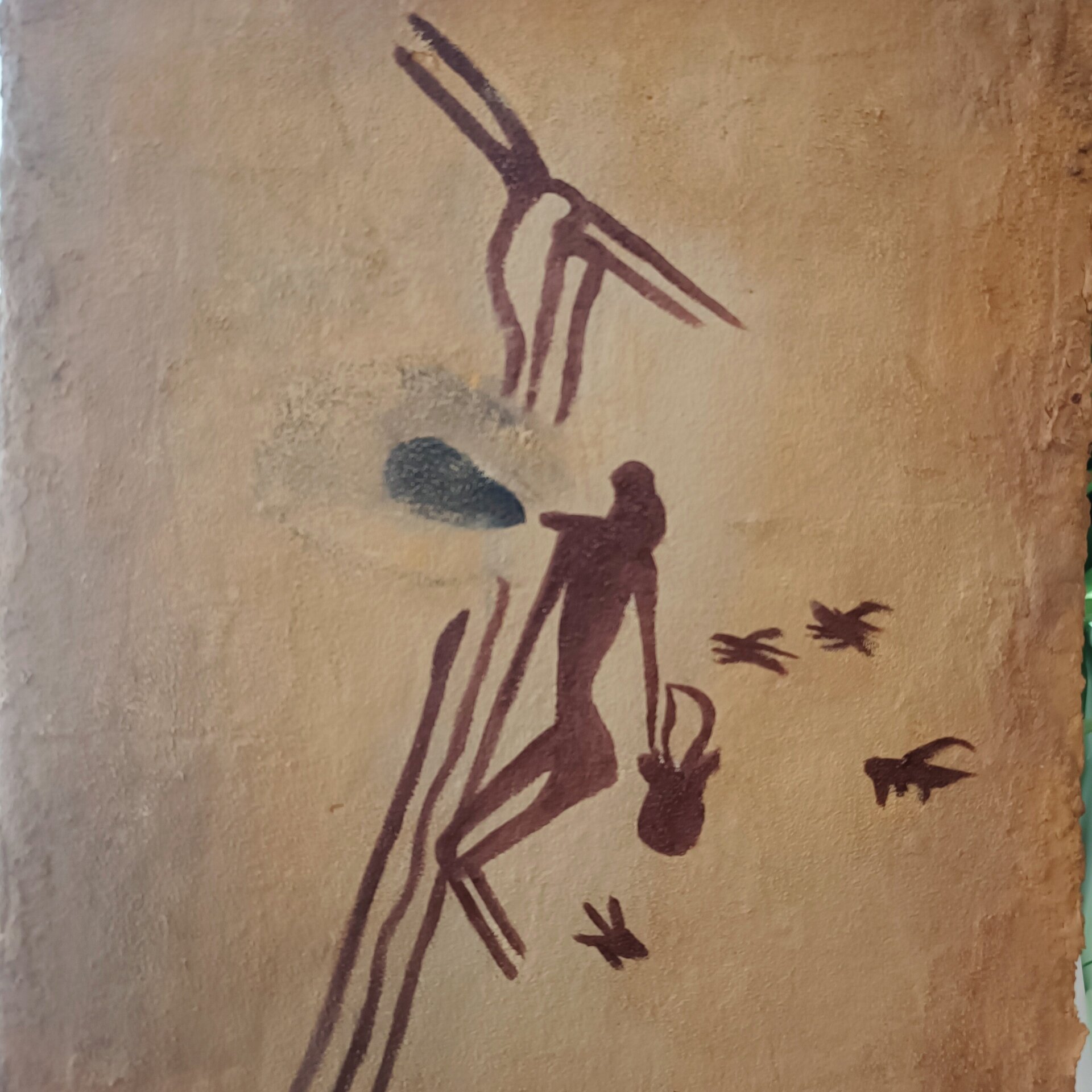 Recolectora de miel - Cueva de la Araña, Alicante (España) - 2
