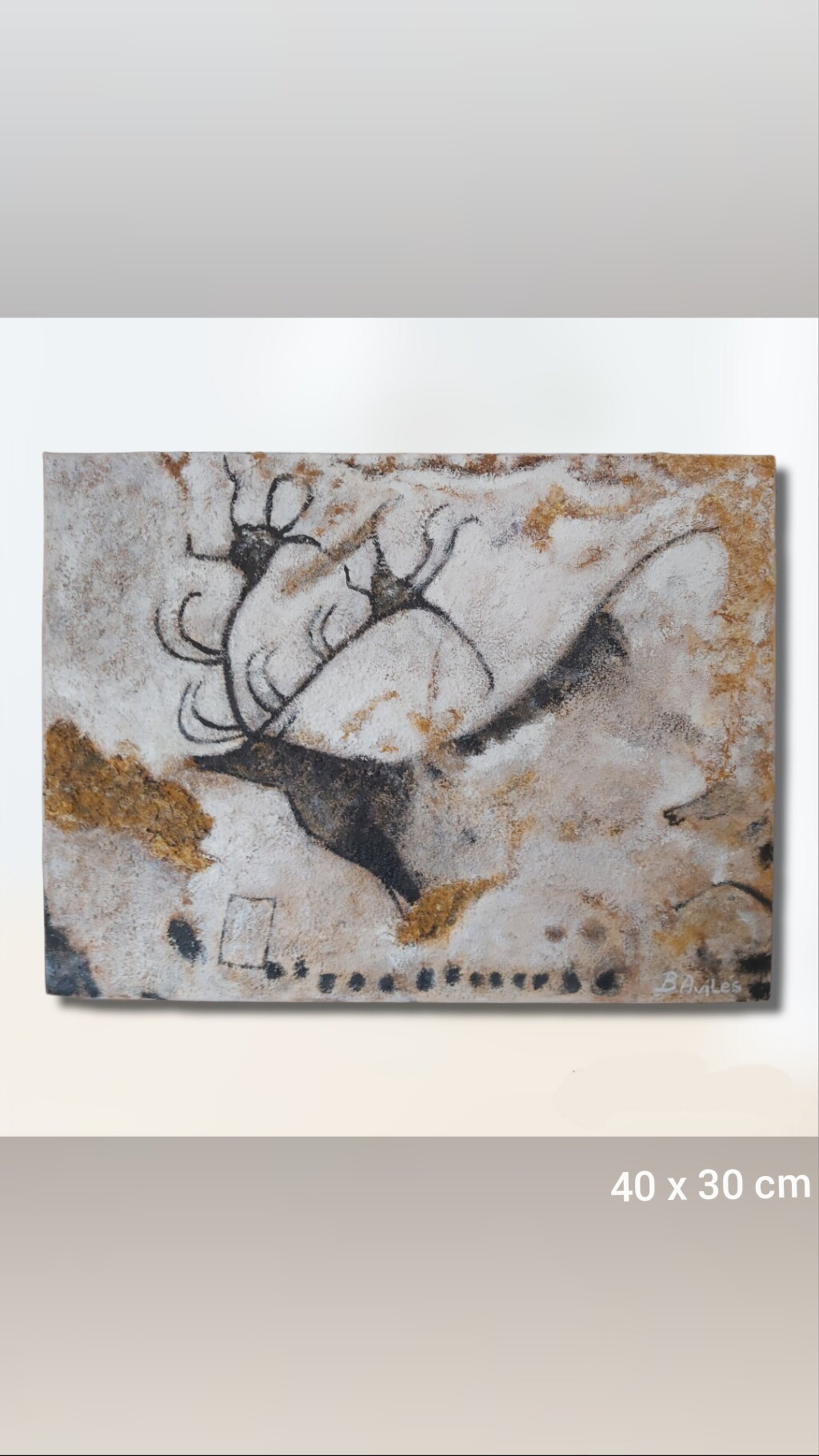 Megalocero - Cueva de Lascaux, Dordoña (Francia) - 2
